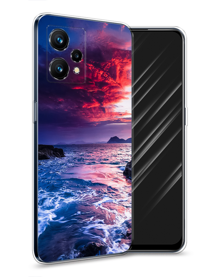 

Чехол Awog на Realme 9 "Волны 1", Разноцветный, 257250-4