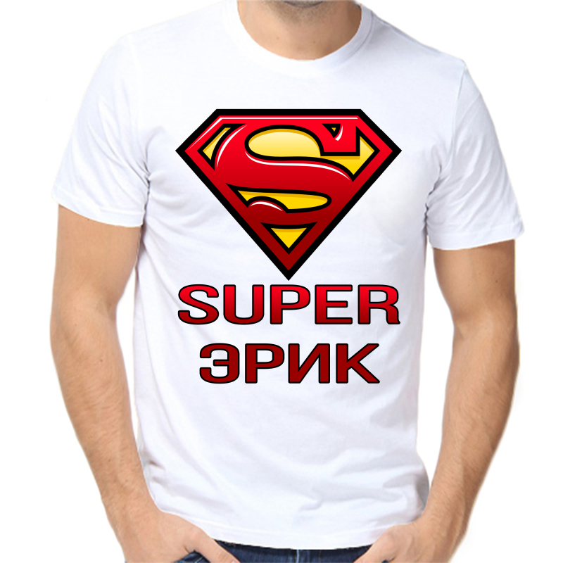 

Футболка мужская белая 70 р-р super эрик, Белый, fm_super_erik