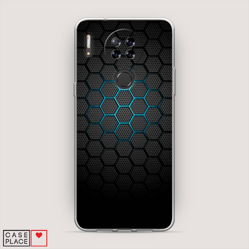 

Чехол Awog "Бирюзовые соты" для Blackview A80, 280150-3