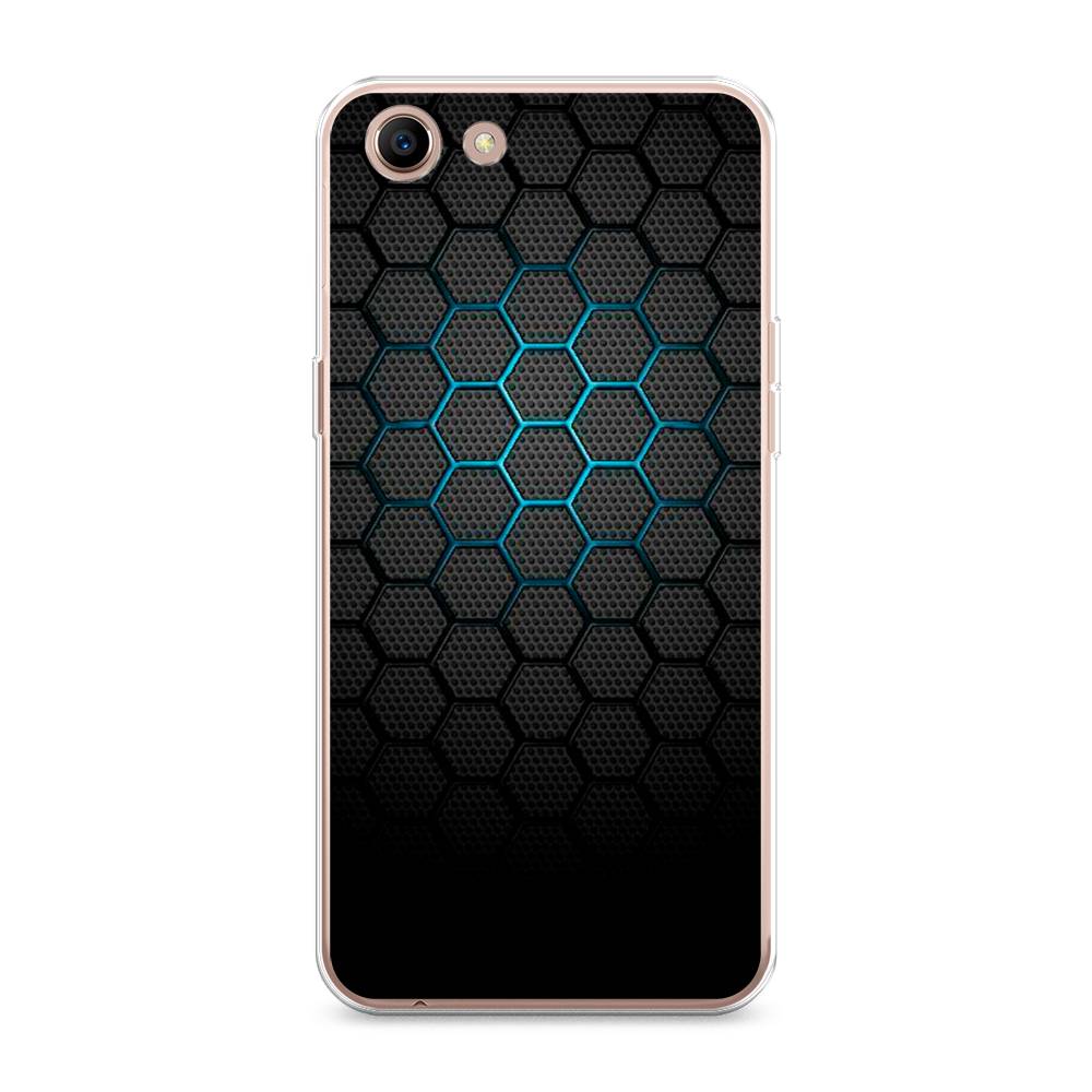 

Чехол Awog "Бирюзовые соты" для Oppo A83, 250150-3