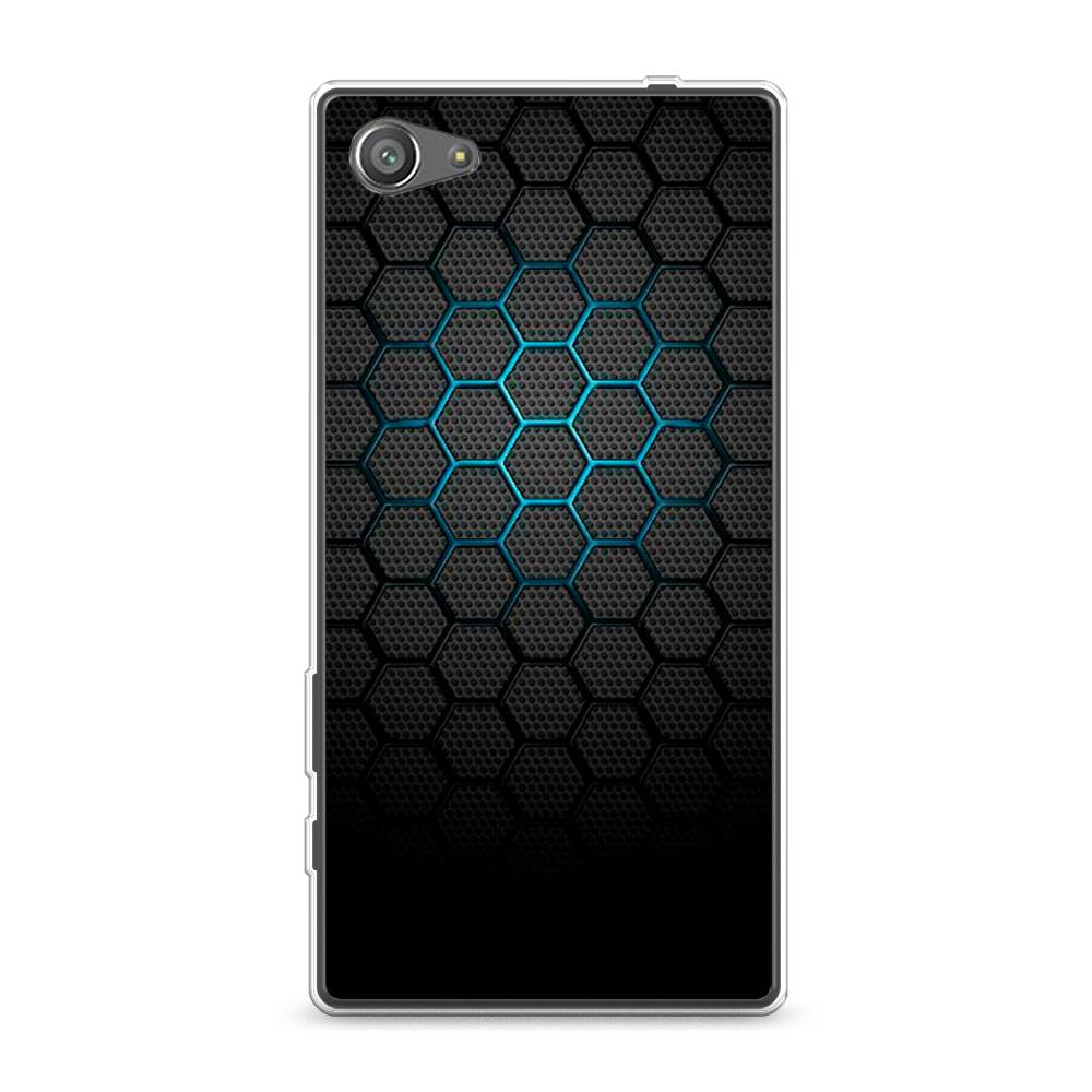 

Чехол Awog "Бирюзовые соты" для Sony Xperia Z5 compact, 52250-3
