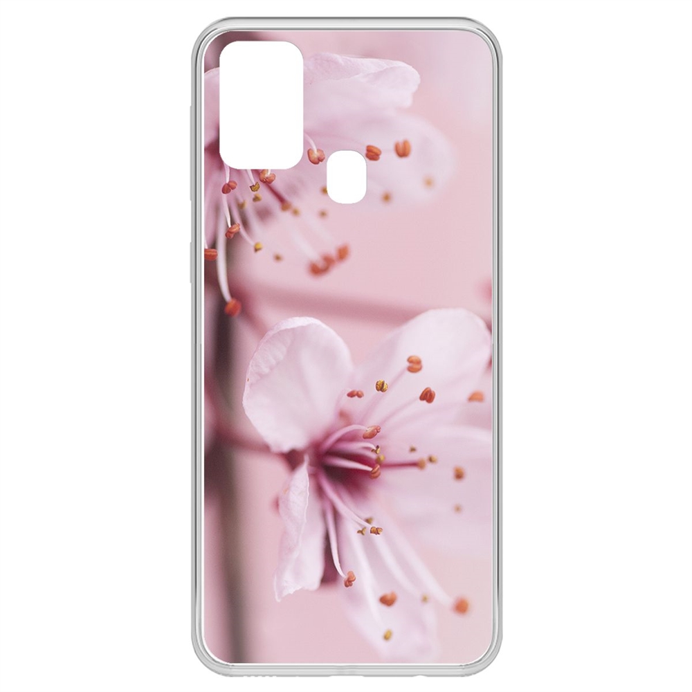 фото Чехол-накладка krutoff clear case весна для samsung galaxy m31 (m315)