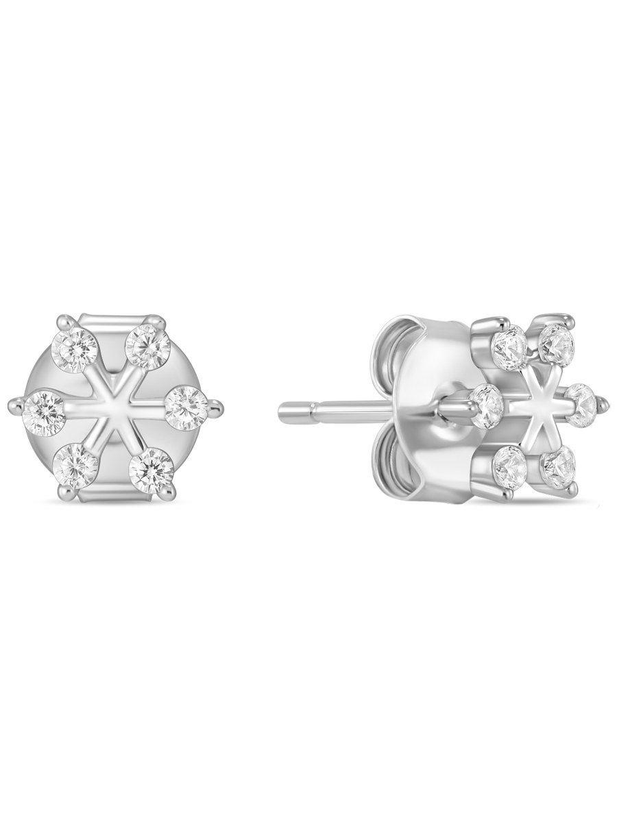 

Серьги из серебра с фианитом MIUZ Diamonds (Московский ювелирный завод) E2036-SL-3502, E2036-SL-3502