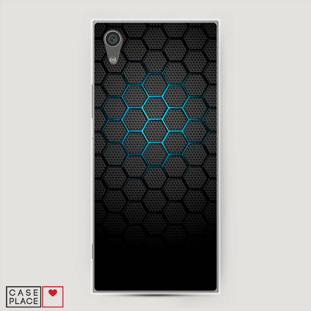 

Чехол Awog "Бирюзовые соты" для Sony Xperia L1, 52550-3