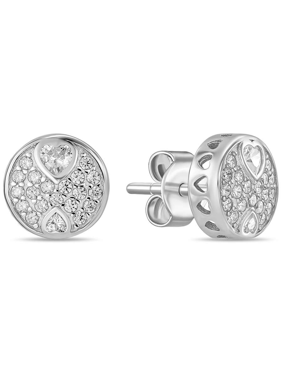 

Серьги из серебра с фианитом MIUZ Diamonds (Московский ювелирный завод) E2036-SL-3493, E2036-SL-3493