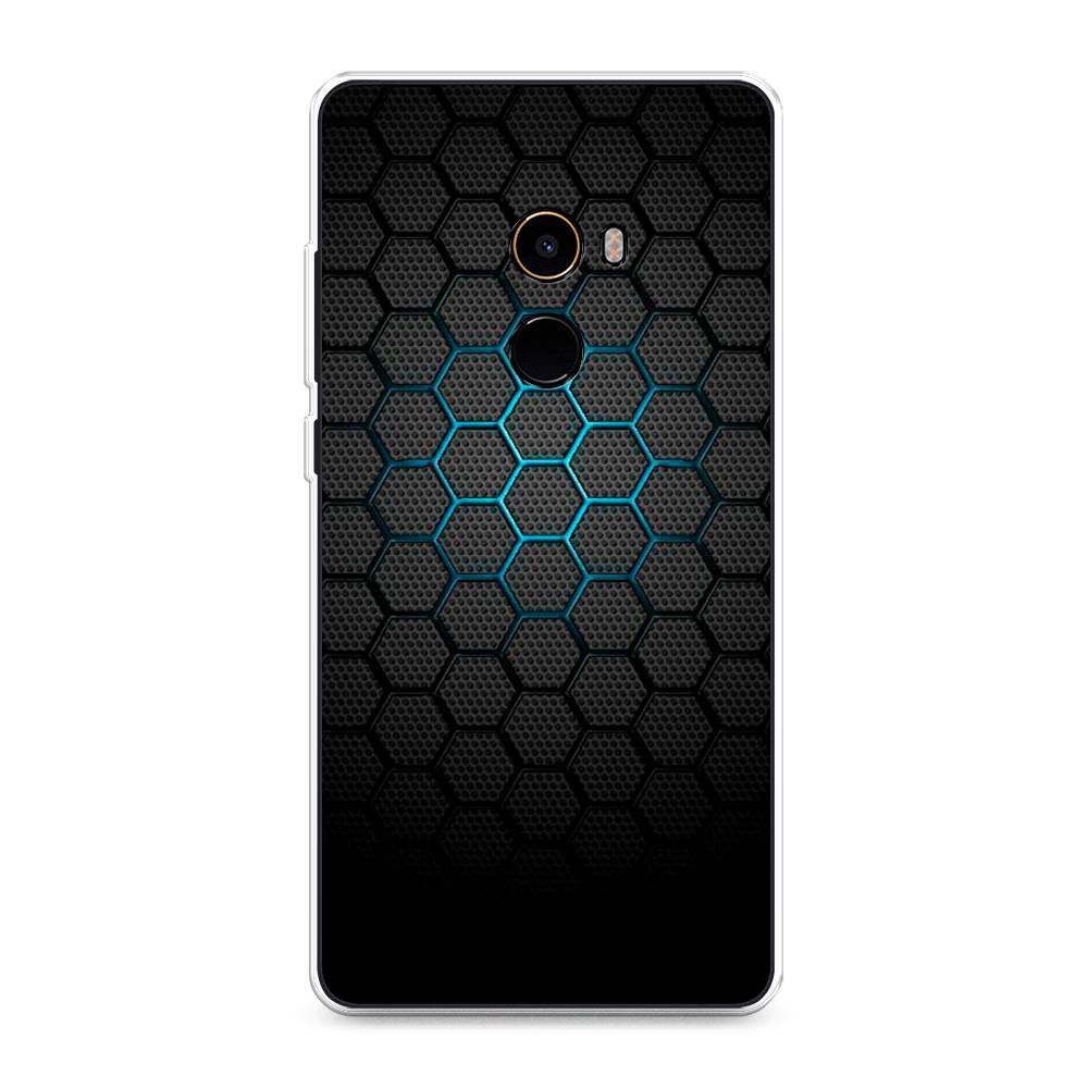 

Чехол Awog "Бирюзовые соты" для Xiaomi Mi Mix 2, 32550-3
