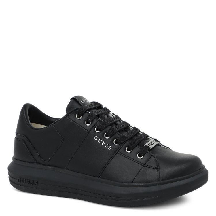

Кеды мужские Guess FM5VBSLEA12 черные 42 EU, FM5VBSLEA12