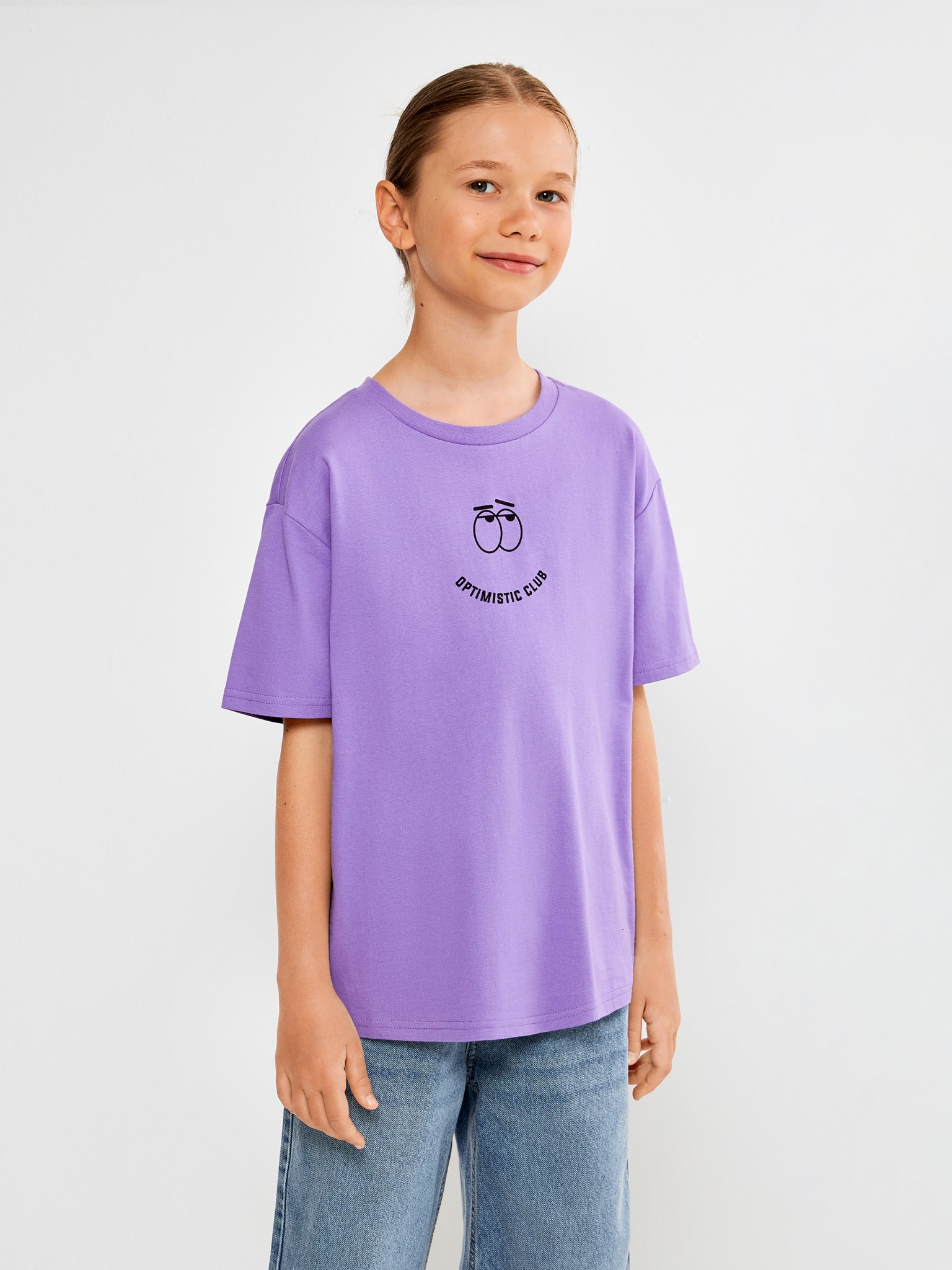 

Футболка детская Acoola 20230510029, фиолетовый, 122, 20230510029