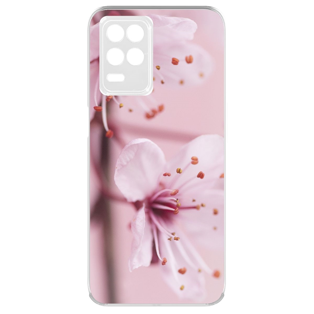 фото Чехол-накладка krutoff clear case весна для realme 8 5g