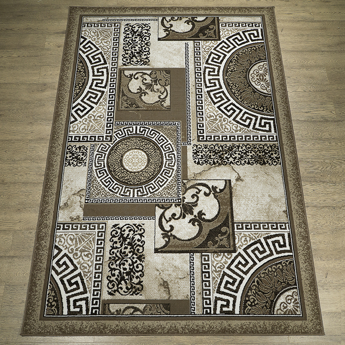 

Ковёр Kitroom Лайла де Люкс 240x340 прямоугольный бежевый 15840