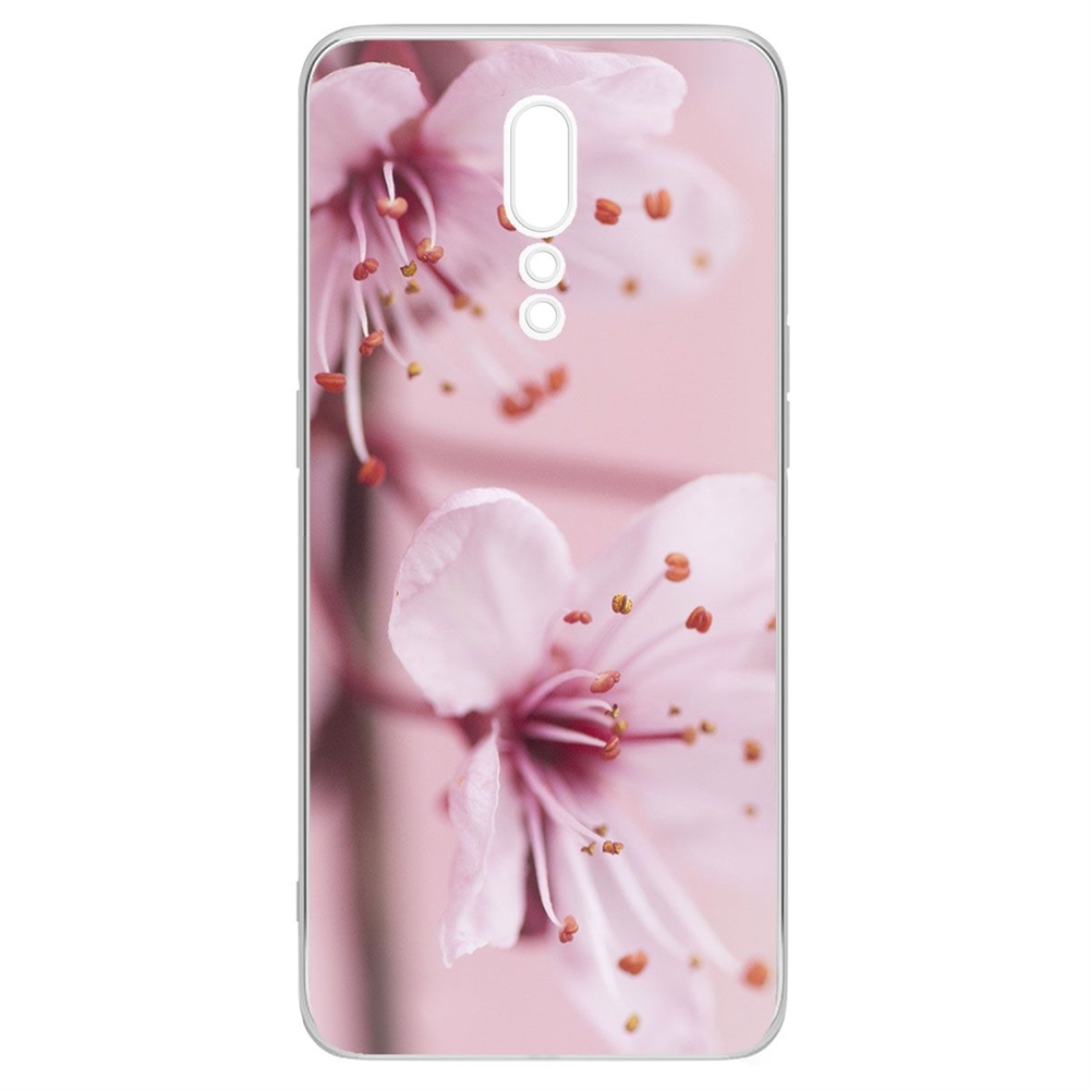 фото Чехол-накладка krutoff clear case весна для oppo reno z