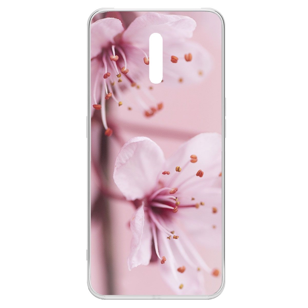 фото Чехол-накладка krutoff clear case весна для oppo reno