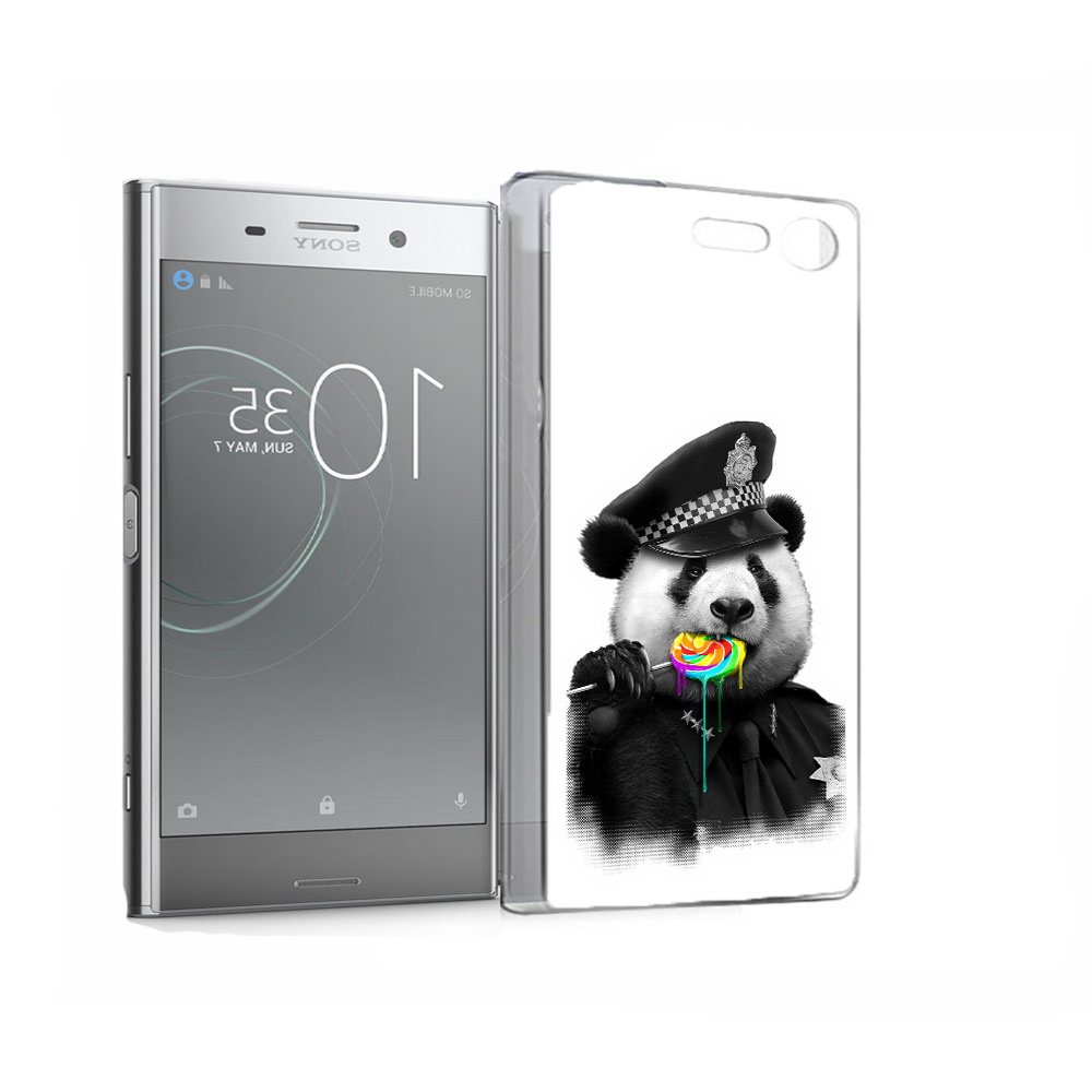 

Чехол MyPads Tocco для Sony Xperia XZ Premium Панда полиция (PT67145.226.130), Прозрачный, Tocco
