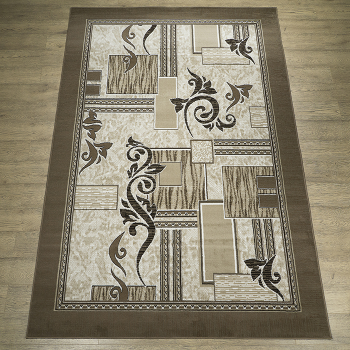 

Ковёр Kitroom Лайла де Люкс 240x340 прямоугольный бежевый 15839
