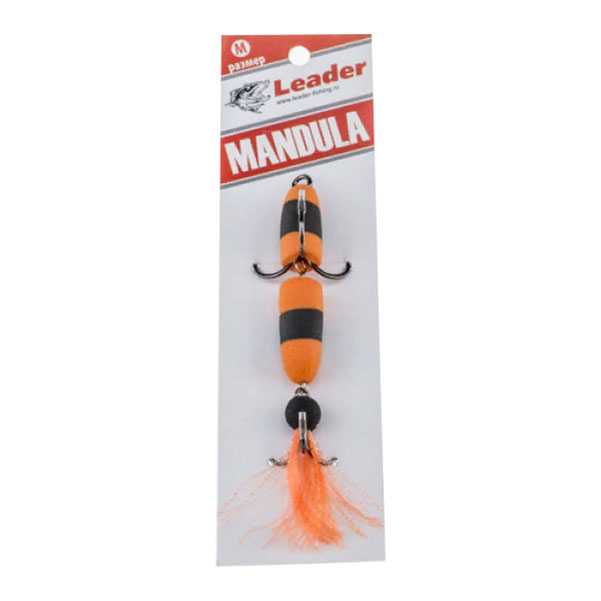 

Мандула Leader классическая M 90мм цв.023, Оранжевый;черный, M