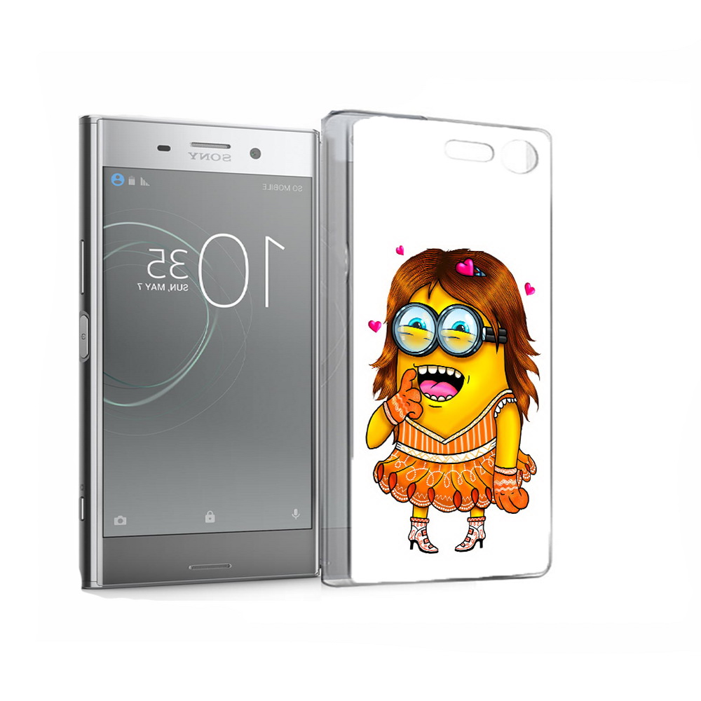 

Чехол MyPads Tocco для Sony Xperia XZ Premium Миньон девочка (PT67145.226.116), Прозрачный, Tocco