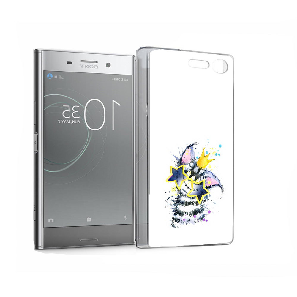 

Чехол MyPads Tocco для Sony Xperia XZ Premium Мартовский Нуся (PT67145.226.114), Прозрачный, Tocco