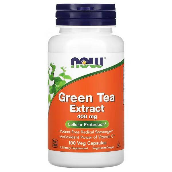 Купить Добавка для здоровья NOW Green Tea Extract 100 капс.