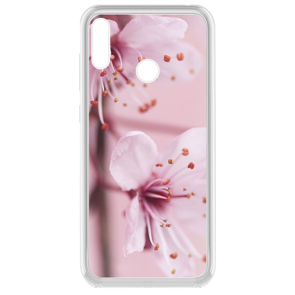 фото Чехол-накладка krutoff clear case весна для huawei y7 (2019)