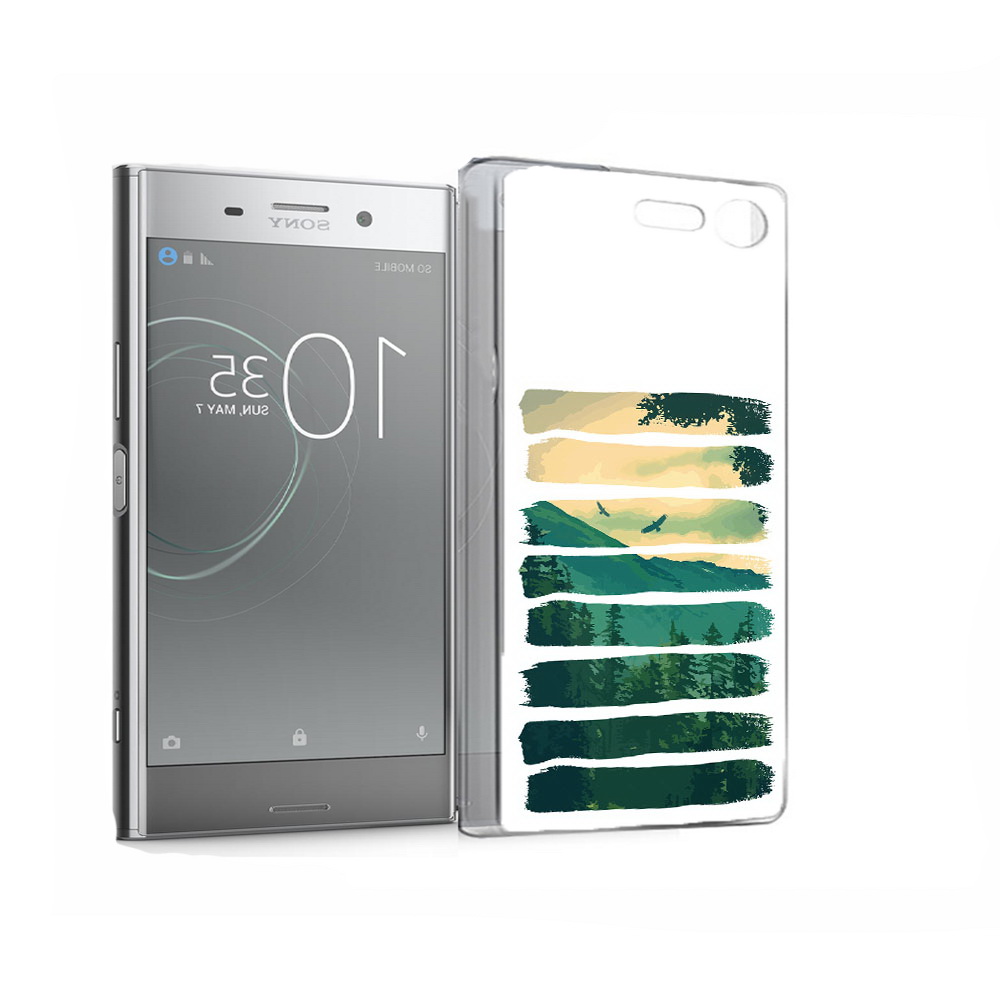 

Чехол MyPads Tocco для Sony Xperia XZ Premium Лесная чаща (PT67145.226.107), Прозрачный, Tocco