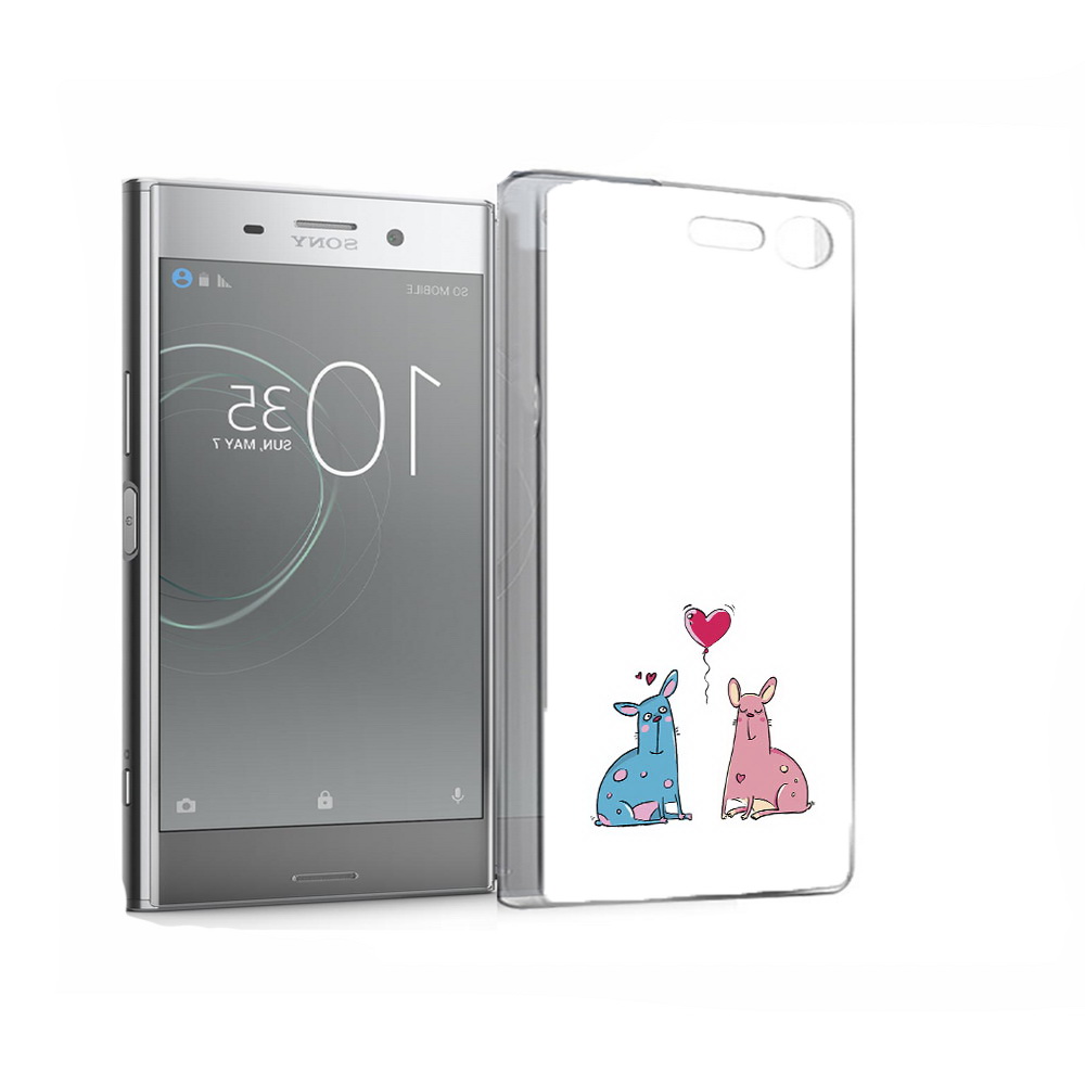 

Чехол MyPads Tocco для Sony Xperia XZ Premium Лама любовь (PT67145.226.102), Прозрачный, Tocco