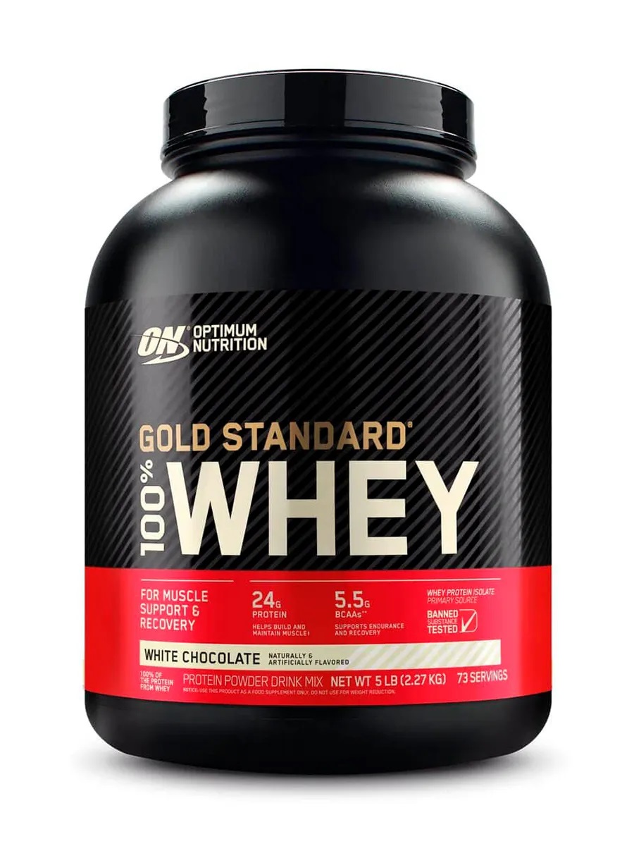 фото Протеин optimum nutrition 100% whey gold standard, 2270 г, white chocolate