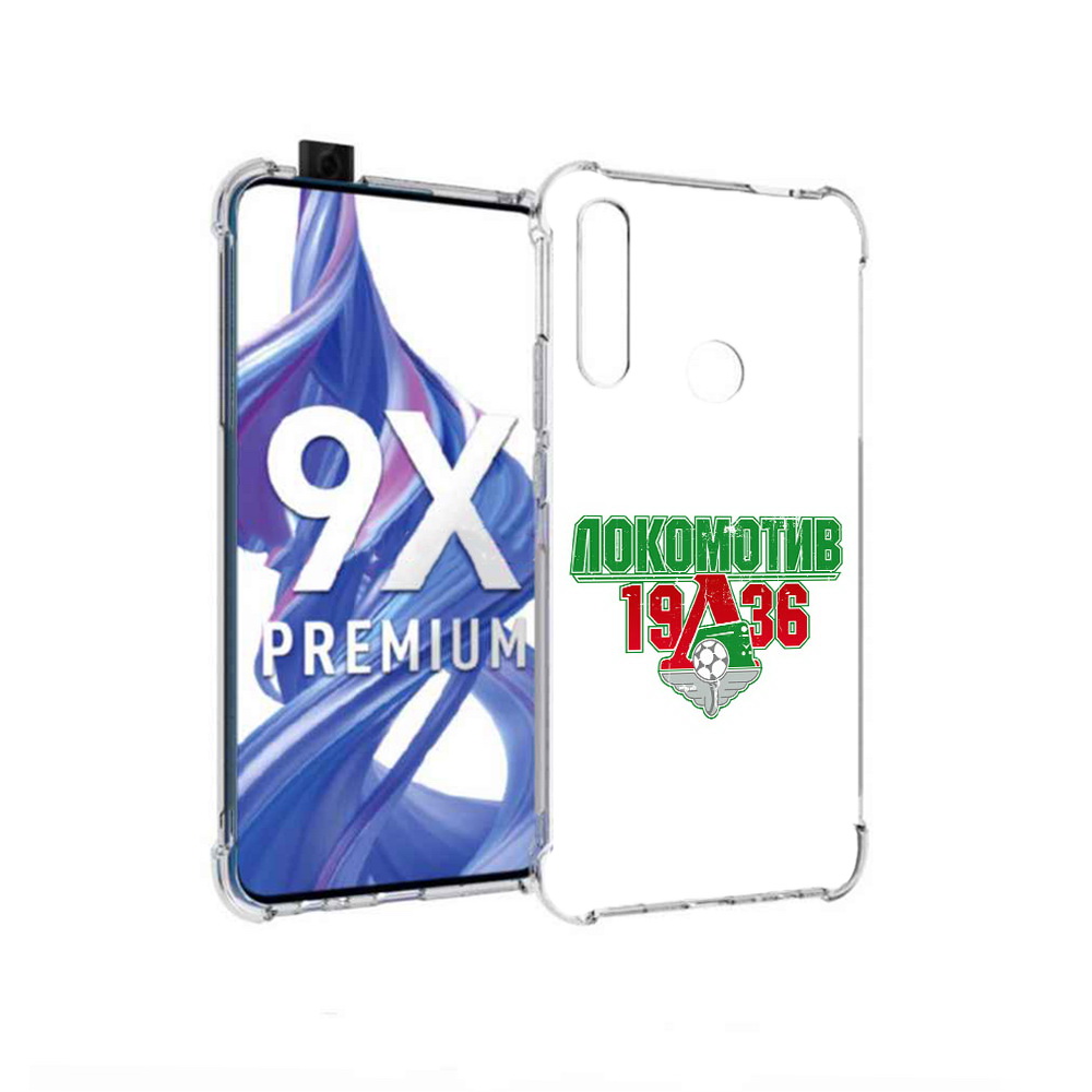 

Чехол MyPads Tocco для Honor 9X ФК локомотив 1936 (PT139835.22.182), Прозрачный, Tocco