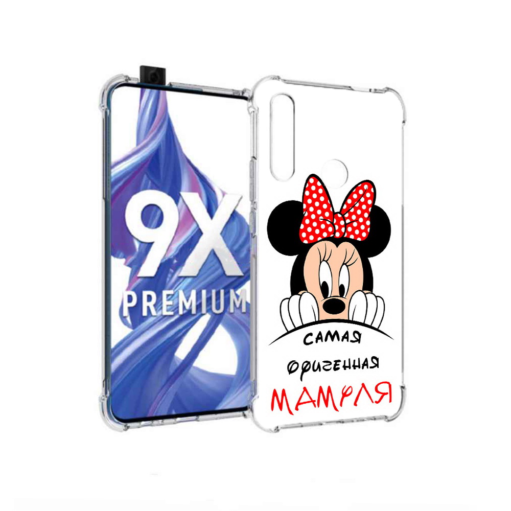 

Чехол MyPads Tocco для Honor 9X Самая лучшая мамуля Мини Маус (PT139835.22.152), Прозрачный, Tocco