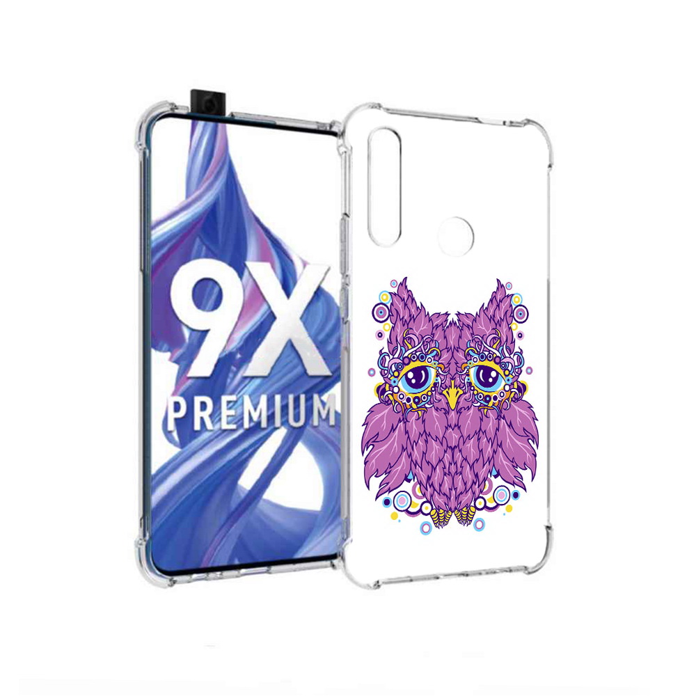 

Чехол MyPads Tocco для Honor 9X Розовая сова (PT139835.22.147), Прозрачный, Tocco
