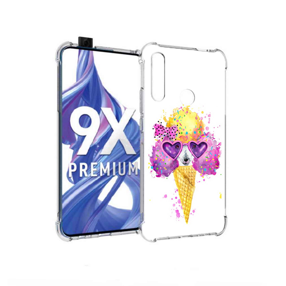 

Чехол MyPads Tocco для Honor 9X Рожок (PT139835.22.146), Прозрачный, Tocco