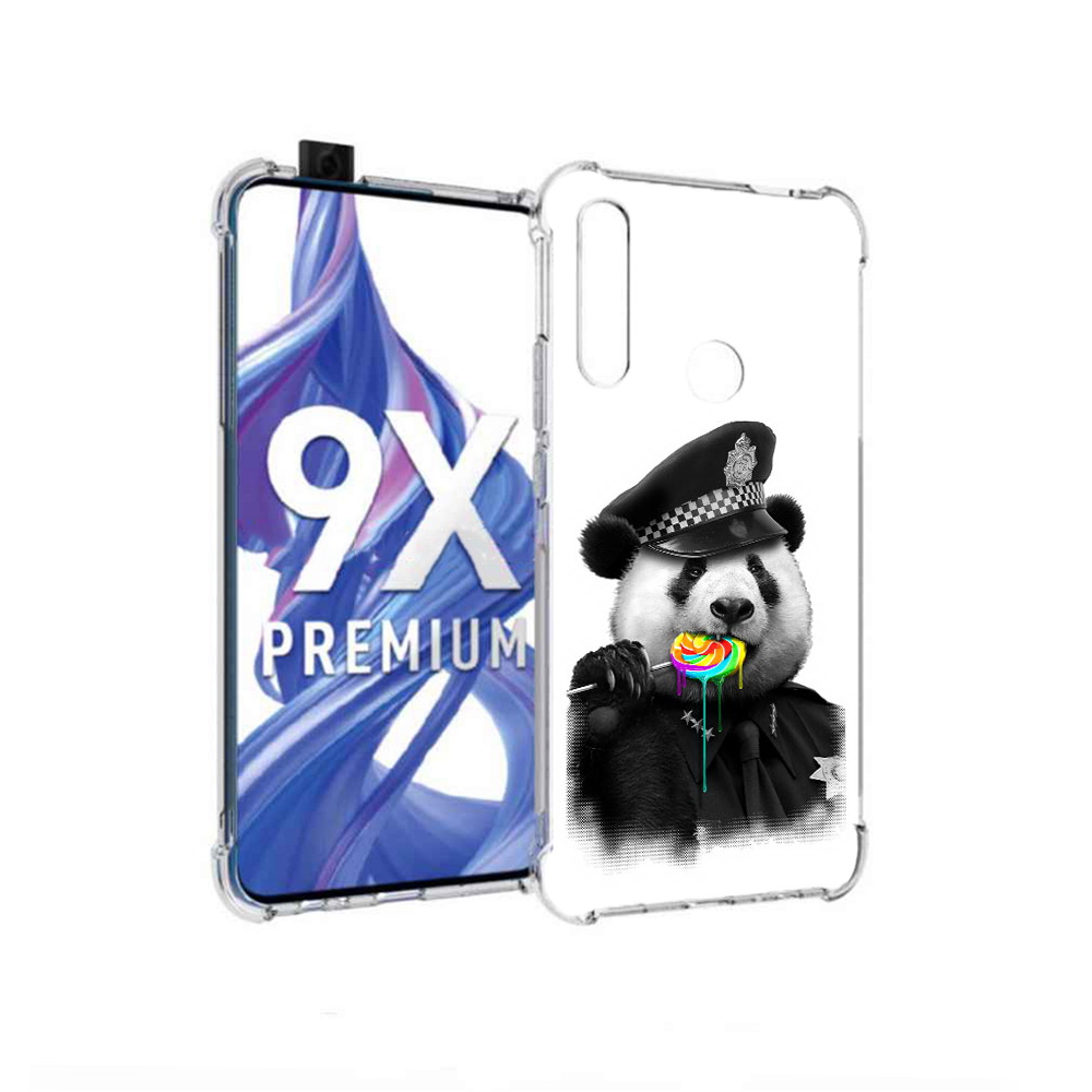 

Чехол MyPads Tocco для Honor 9X Панда полиция (PT139835.22.130), Прозрачный, Tocco