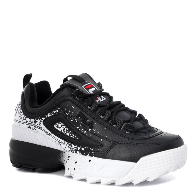 фото Кроссовки fila disruptor ii splatter для мальчиков, черный 36,5 eu