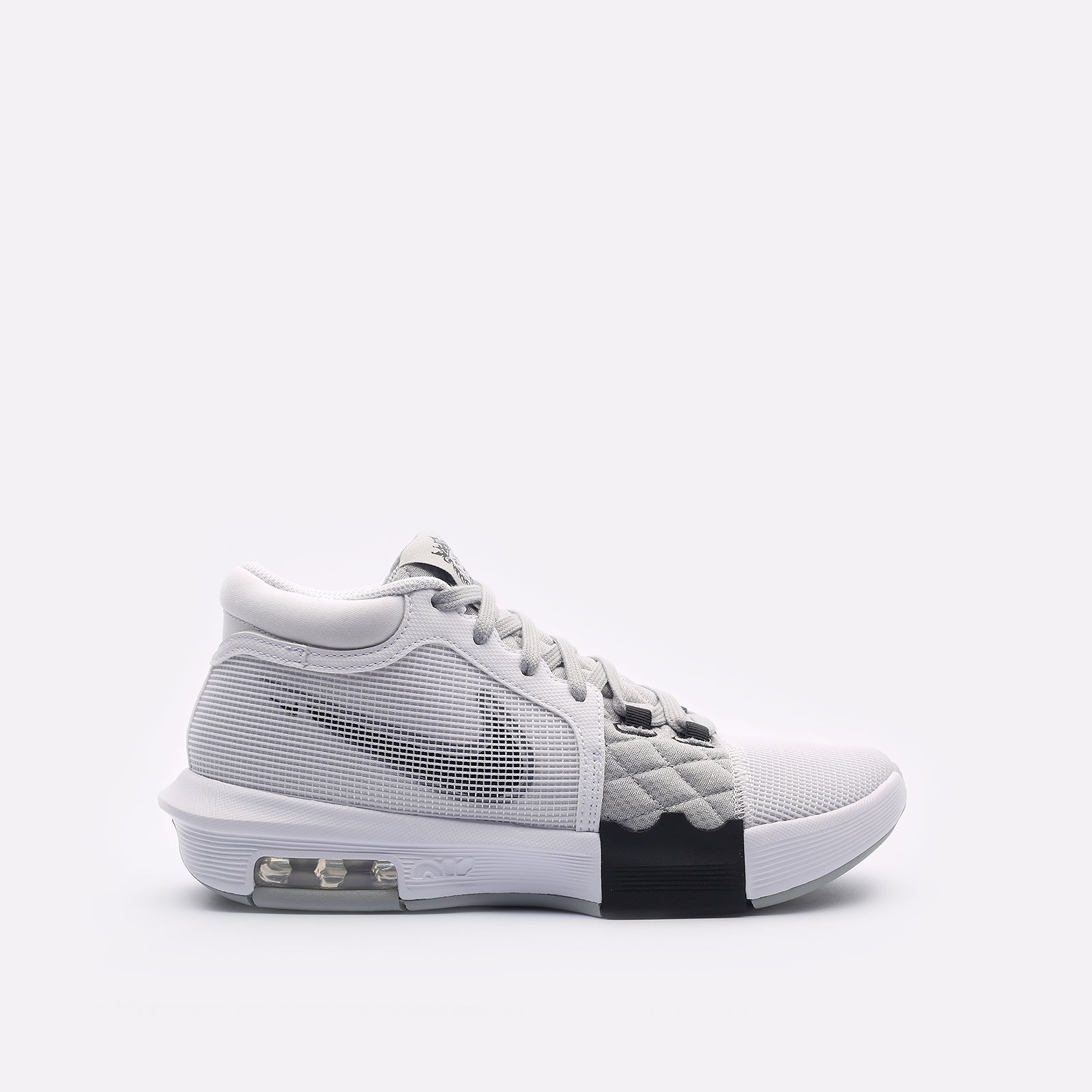 

Кроссовки мужские Nike Lebron Witness VIII серые 13.5 US, Серый, Lebron Witness VIII