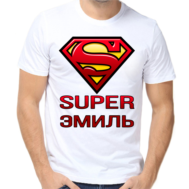 

Футболка мужская белая 68 р-р super эмиль, Белый, fm_super_emil