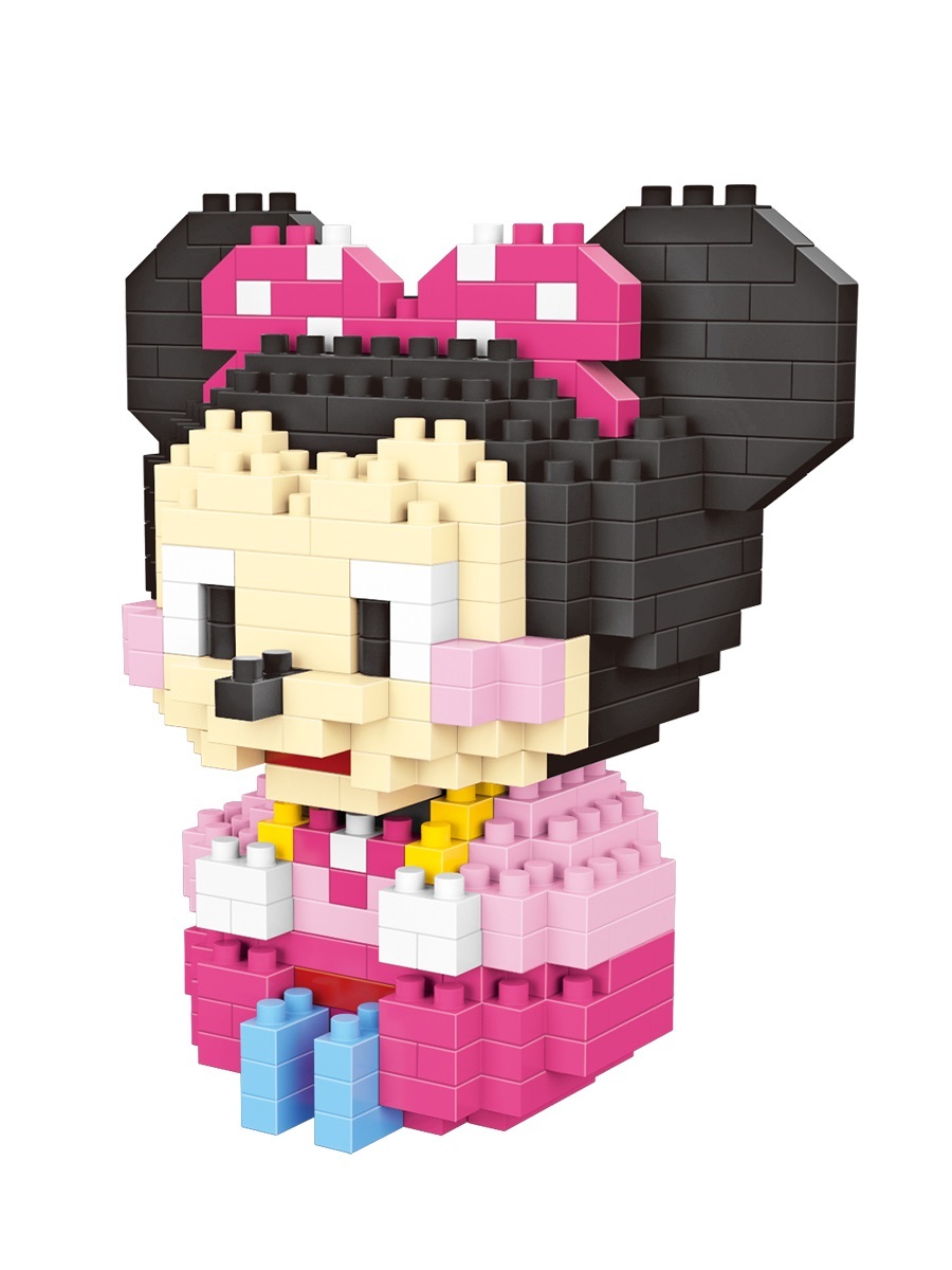 фото Конструктор lno минни 325 дет. № 298 minnie gift series