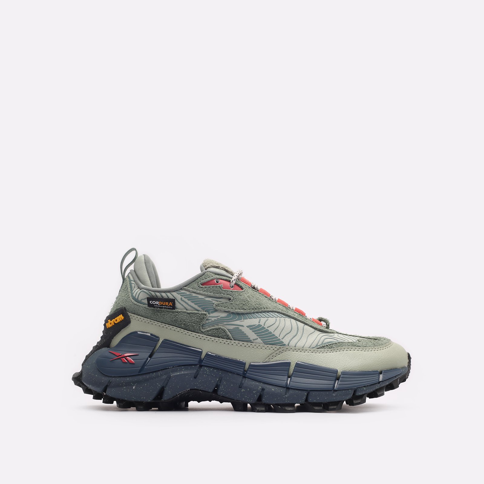 

Кроссовки мужские Reebok Zig Kinetica 2.5 Edge зеленые 7 US, Зеленый, Zig Kinetica 2.5 Edge