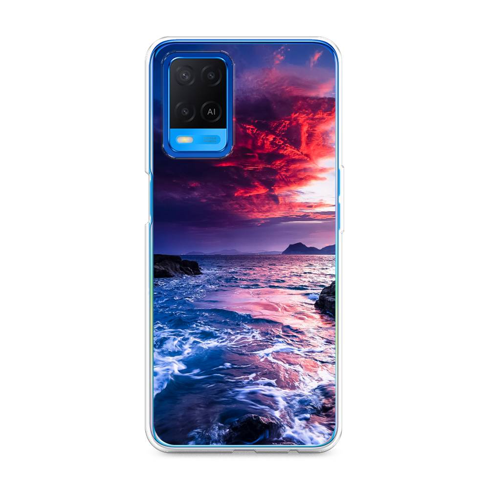 

Чехол Awog на Oppo A54 "Волны 1", Разноцветный, 256150-4