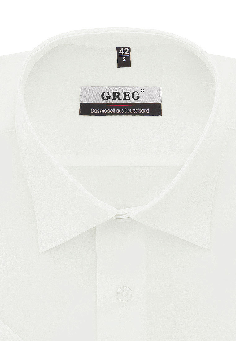 

Рубашка мужская Greg 01-00003703 бежевая 37, Бежевый, 01-00003703