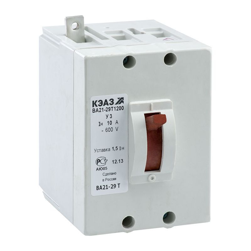 

ВА21-/М/-29-120010-1,5IН-П/Т 63,00А У3 М ОТК | код 102238 | КЭАЗ (1 шт.), 102238