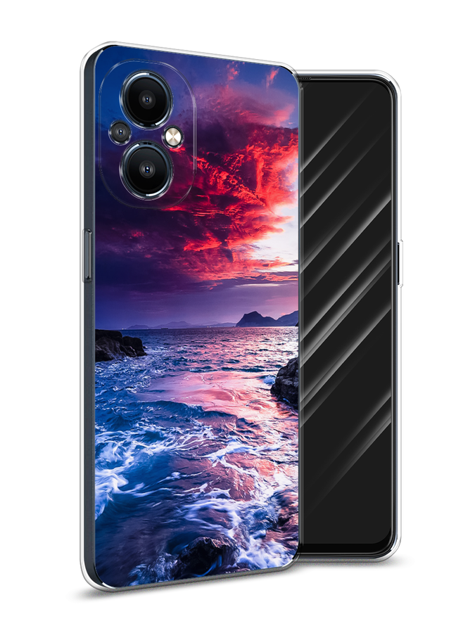 

Чехол Awog на OnePlus Nord N20 5G / ВанПлас Норд N20 5G "Волны 1", Разноцветный, 152550-4