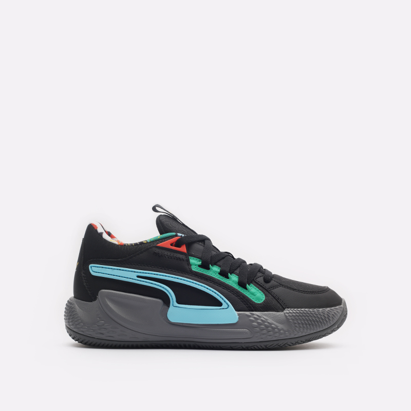 

Кроссовки мужские PUMA Court Rider Chaos Block черные 8 US, Черный, Court Rider Chaos Block