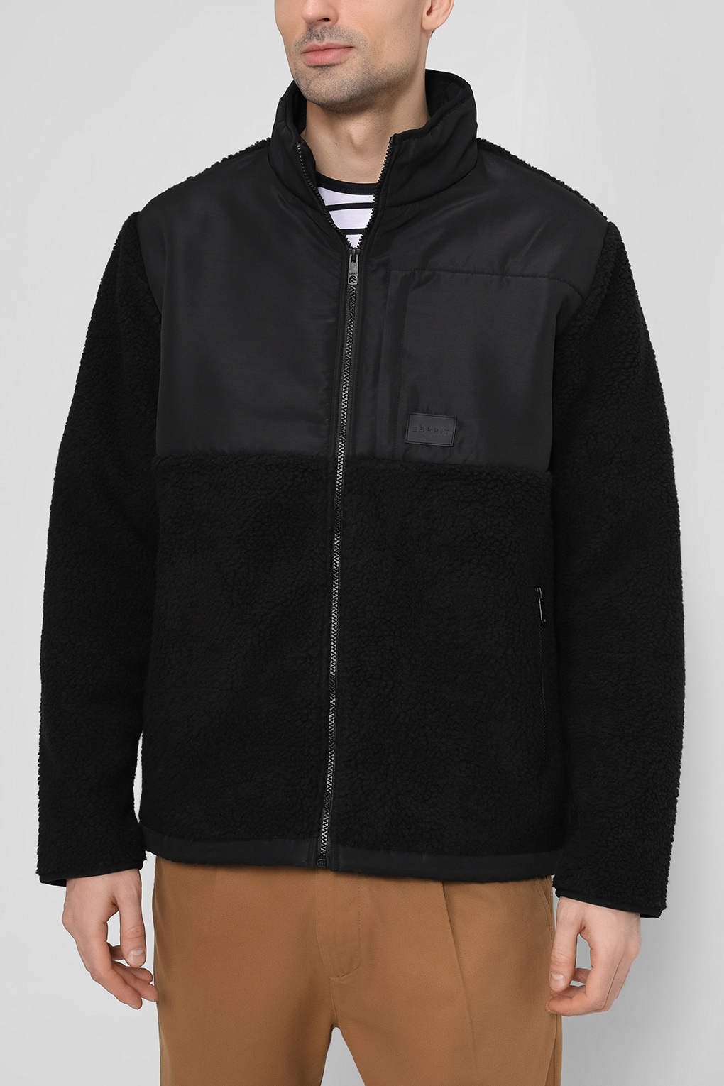 

Куртка мужская Esprit Casual 092EE2G315 черная XL, Черный, 092EE2G315