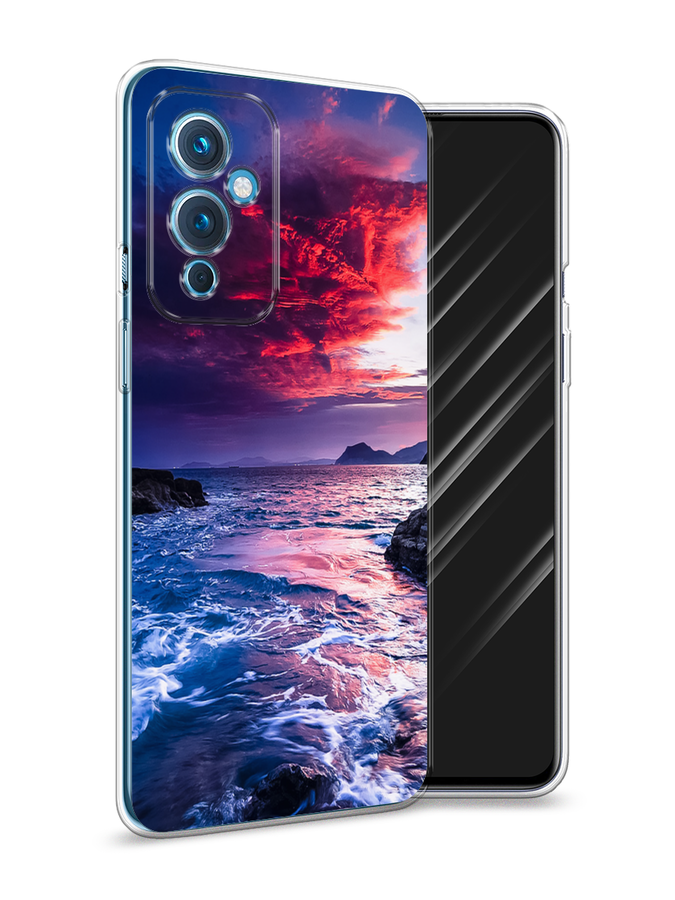 

Чехол Awog на OnePlus 9 LE2110 / ВанПлас 9 LE2110 "Волны 1", Разноцветный, 152750-4