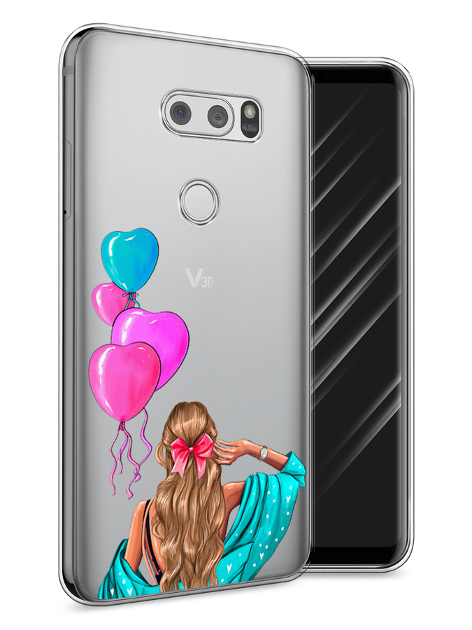 

Чехол Awog на LG V30 "День Рождения", Голубой;розовый;бежевый, 83050-7