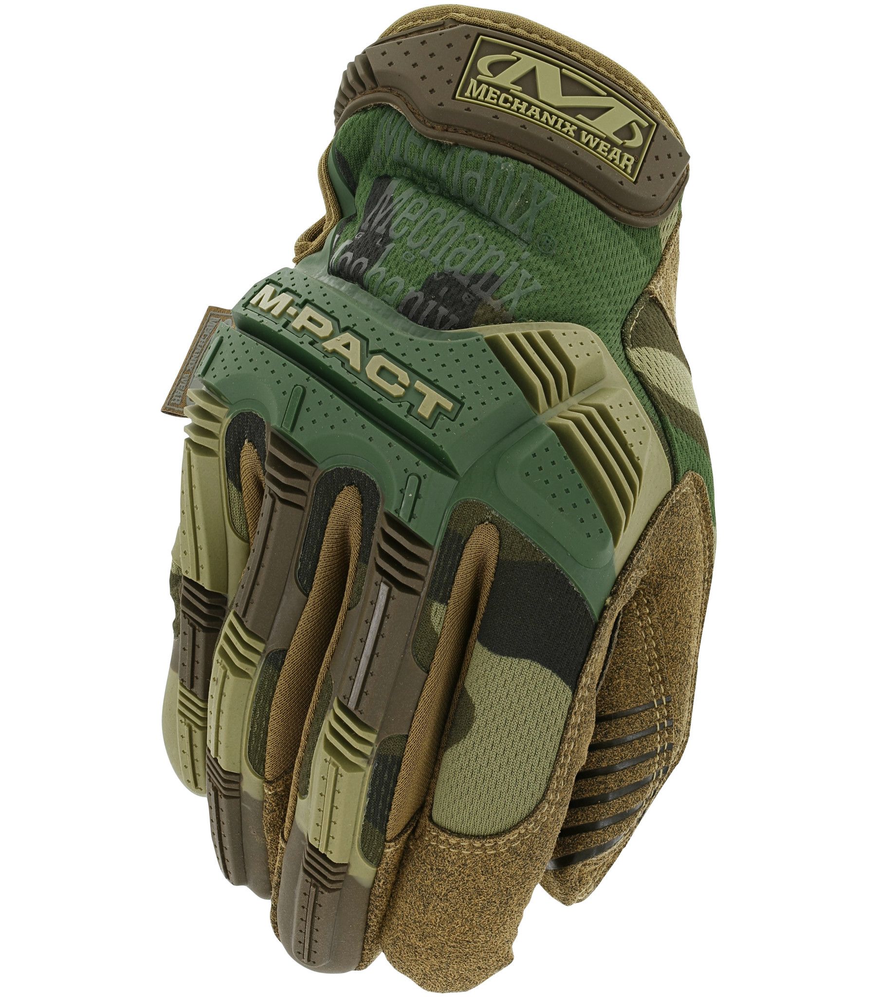 

Тактические Перчатки Mechanix Tactical M-Pact, цвет Woodland Camo, размер S (MPT-77-008), Разноцветный, M-Pact