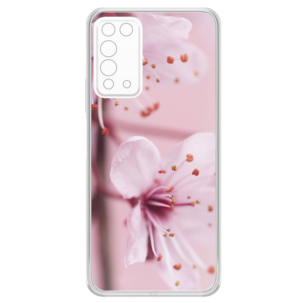 фото Чехол-накладка krutoff clear case весна для honor x10