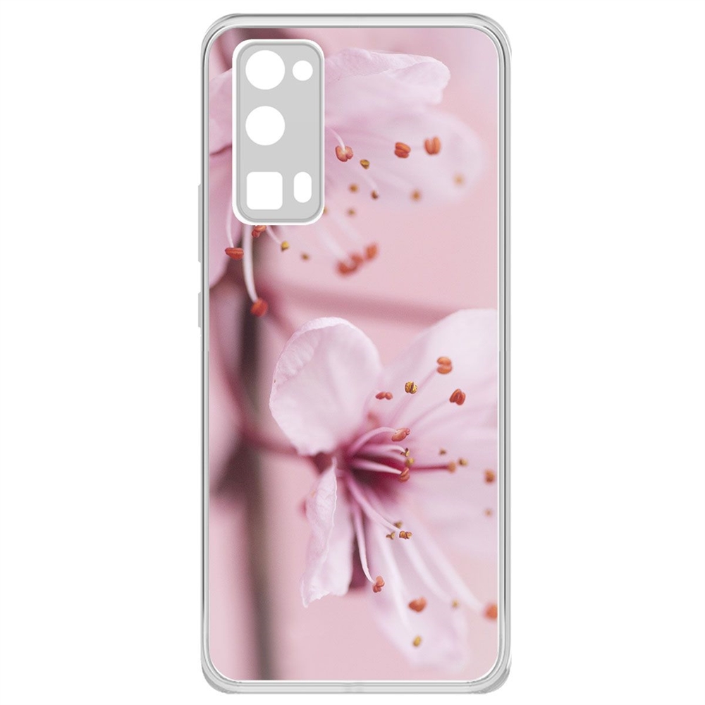 фото Чехол-накладка krutoff clear case весна для honor 30 pro+/30 pro