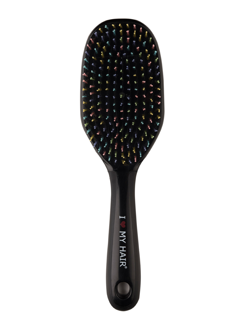 

Щетка для волос I love my hair crazy brush 1302, черная l, Розовый