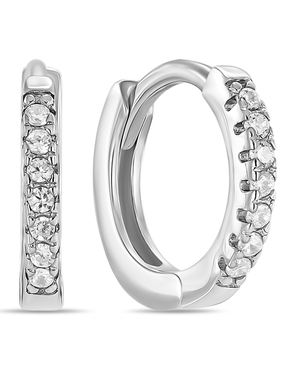 

Серьги из серебра с фианитом MIUZ Diamonds (Московский ювелирный завод) E2036-SL-3330, E2036-SL-3330