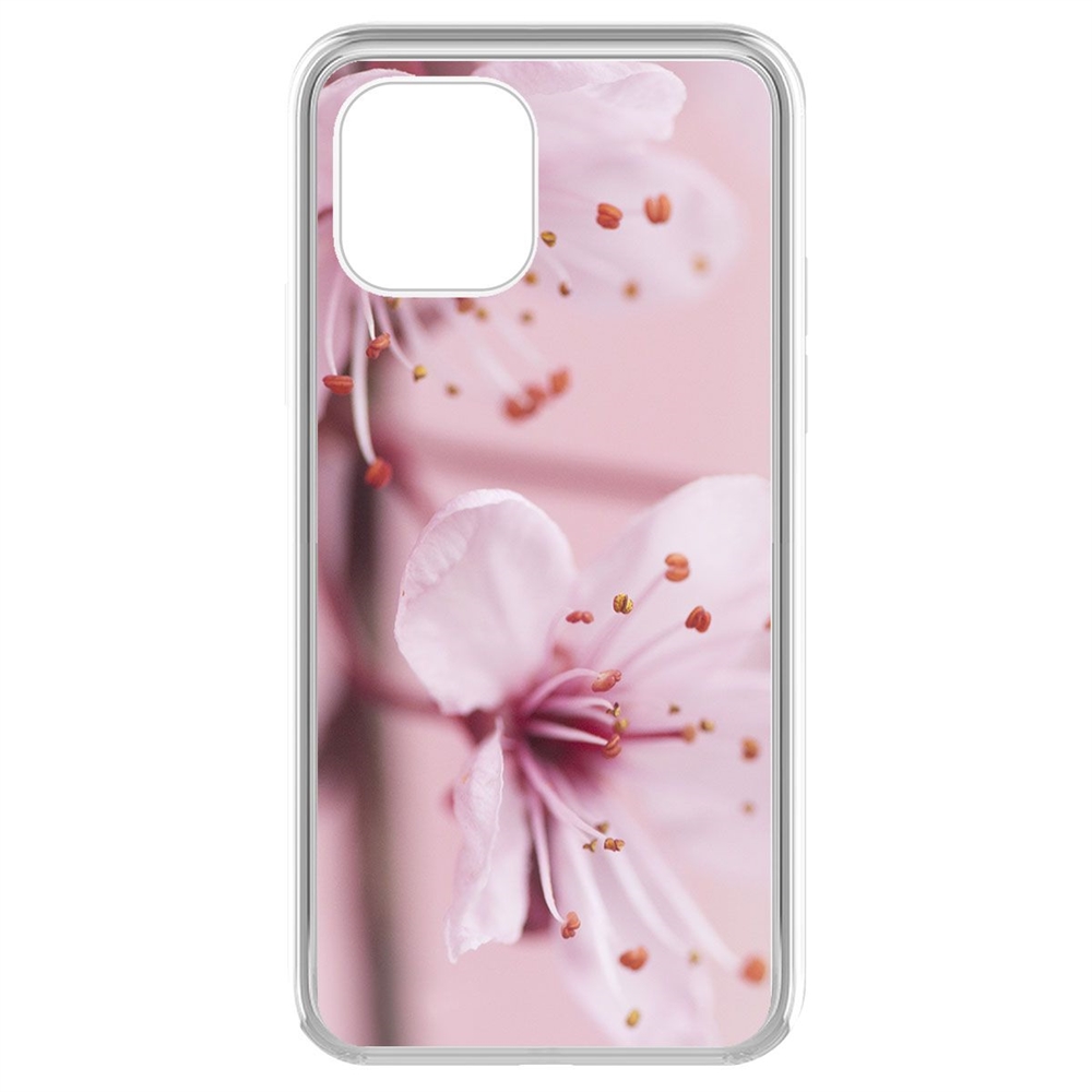 фото Чехол-накладка krutoff clear case весна для iphone 11 pro